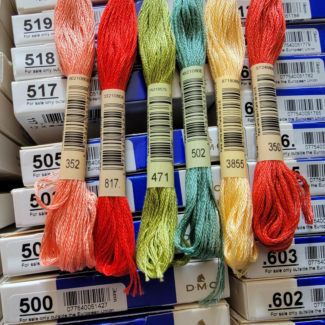 Thread Color Conversion Charts