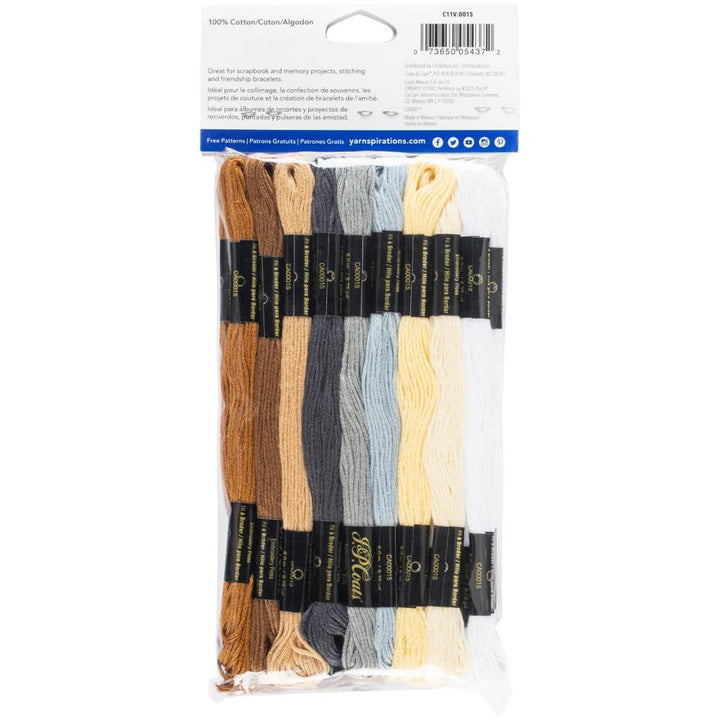 Hygge Style Coats &amp; Clark 6-Strand Embroidery Floss Value Pack 36/Pkg