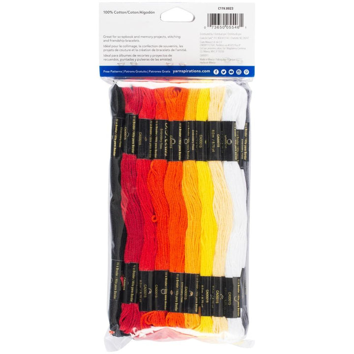 Sun Set Beach Coats &amp; Clark 6-Strand Embroidery Floss Value Pack 36/Pkg