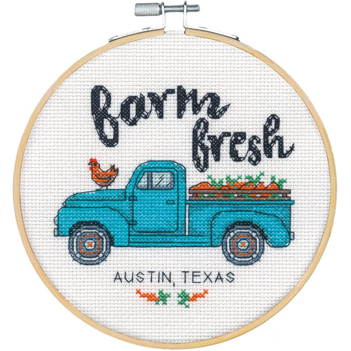 Farm Fresh Counted Cross Stitch Kit