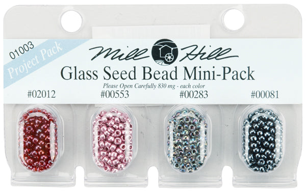 Mill Hill Glass Seed Bead Mini-Pack - Project Pack 01003
