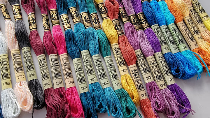 25 Skeins DMC Stash Builder Bundle