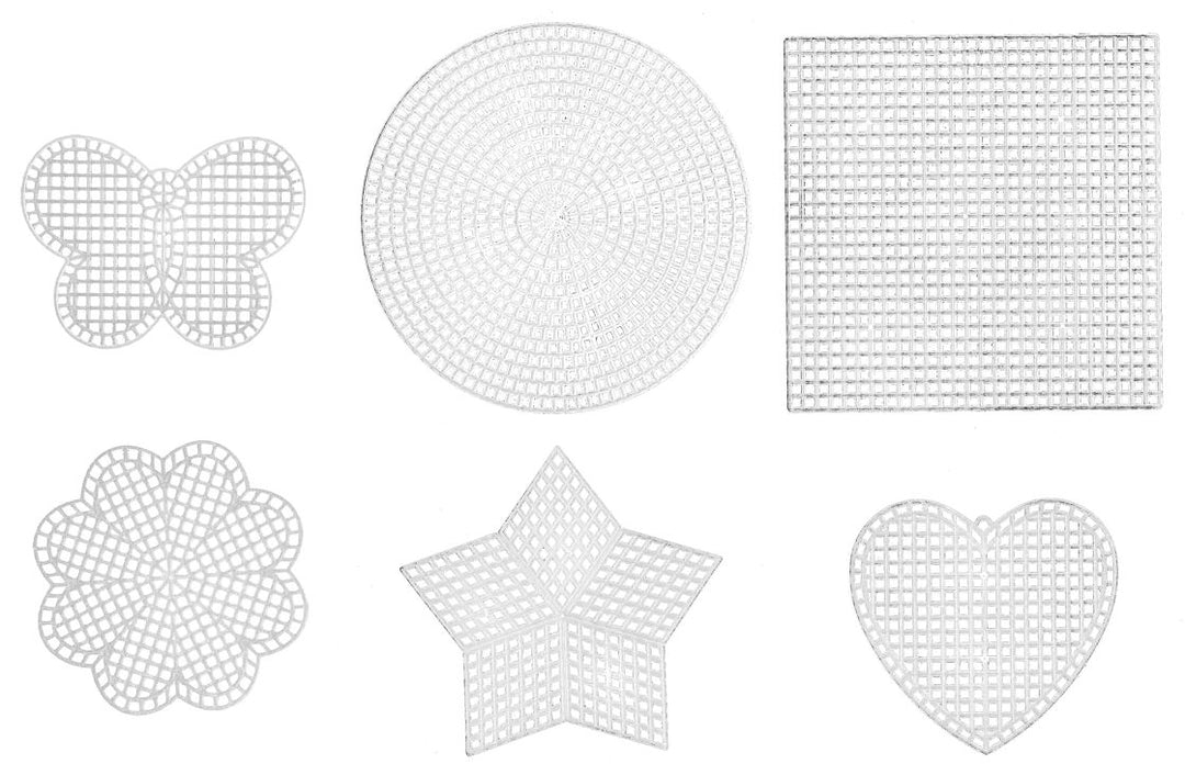 Plastic Canvas Shapes 12/Pkg