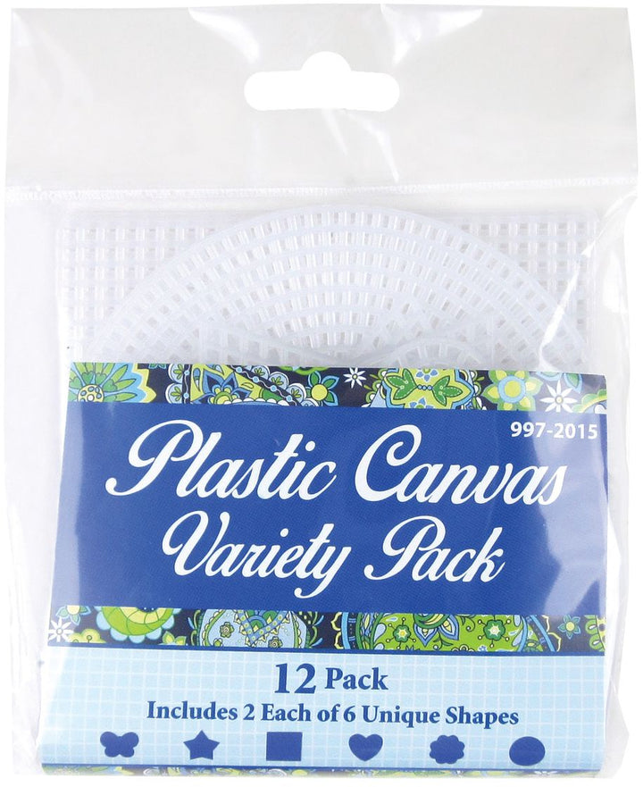 Plastic Canvas Shapes 12/Pkg
