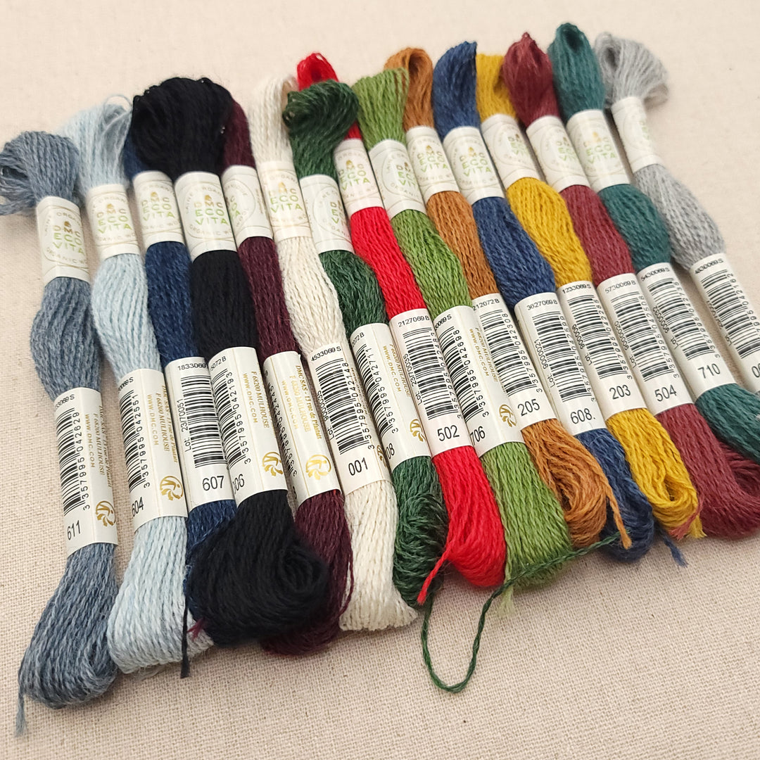 Winter Color Set - DMC Eco Vita 100% Organic Wool