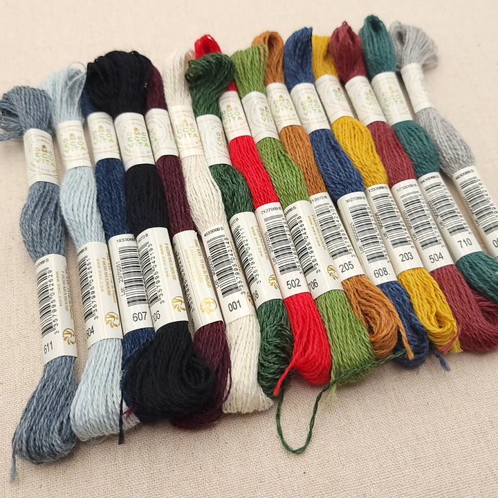 Winter Color Set - DMC Eco Vita 100% Organic Wool