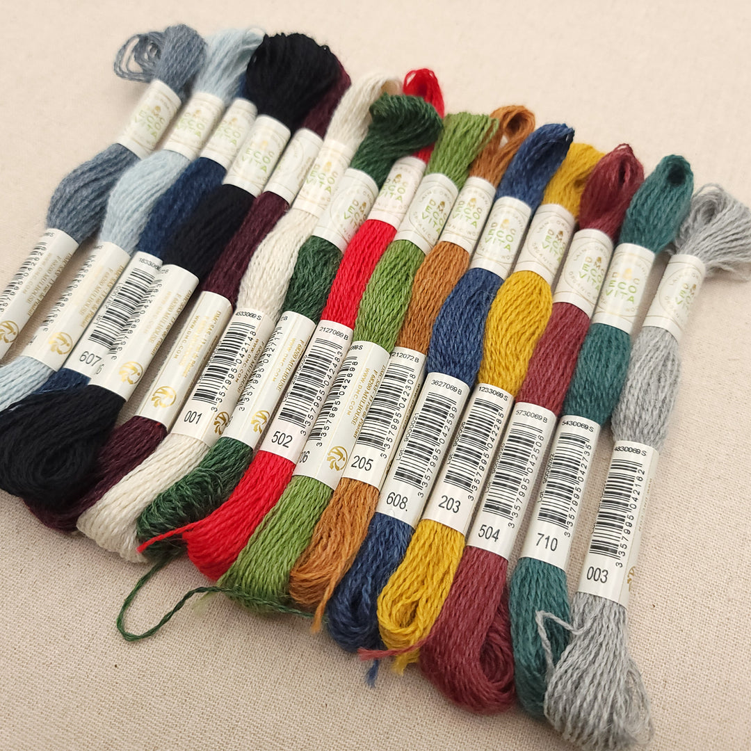 Winter Color Set - DMC Eco Vita 100% Organic Wool