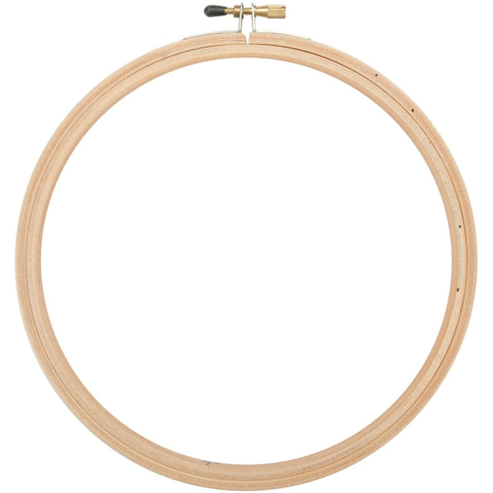 8-Frank A. Edmunds Wood Embroidery Hoop