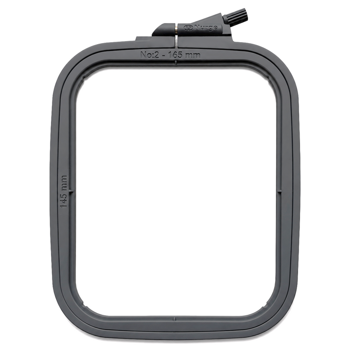6.5 x 5.75-Inch Nurge Square Plastic Hoops No2 - (165 x 145mm)