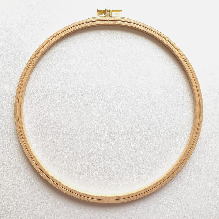 Nurge Beech Wood Embroidery Hoops Size options 4 - 10-Inch