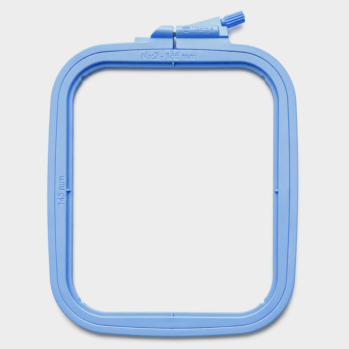 6.5 x 5.75-Inch Nurge Square Plastic Hoops No2 - (165 x 145mm)