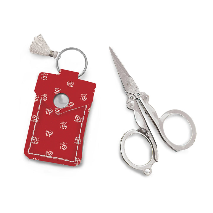 Leather Scissor Pouch Prairie