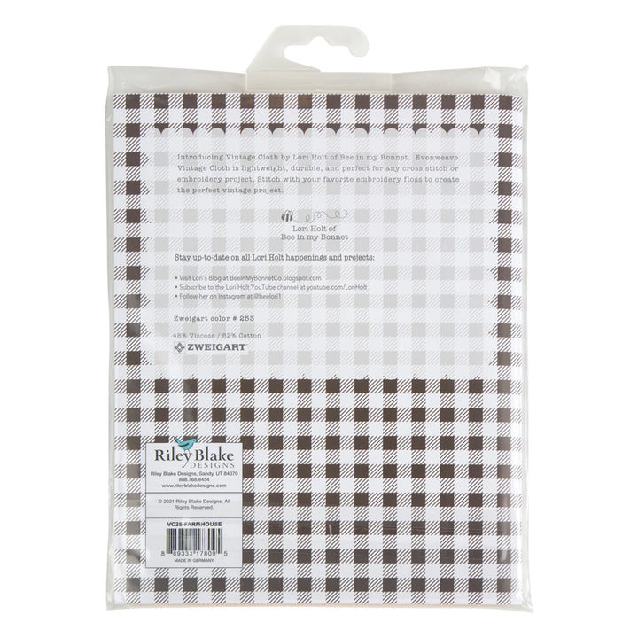 25-count Even-weave Vintage Cloth- Farmhouse