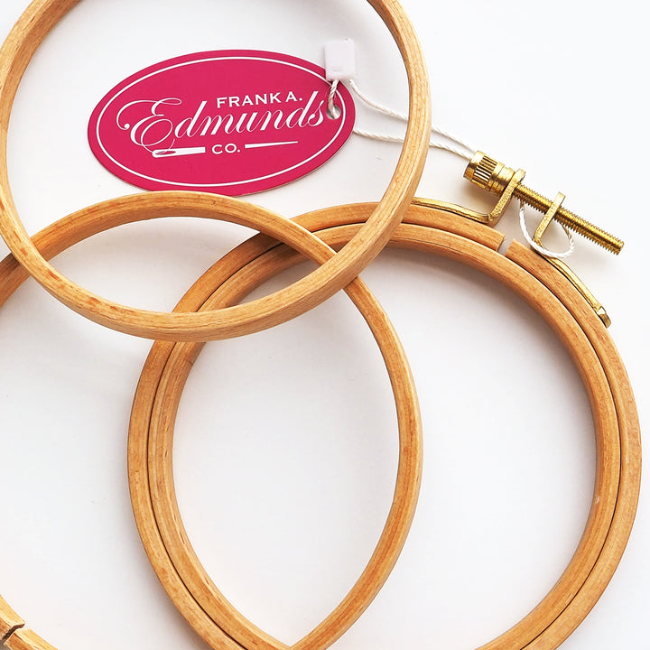 6 Inch Frank Edmunds Beech Wood Embroidery Hoop