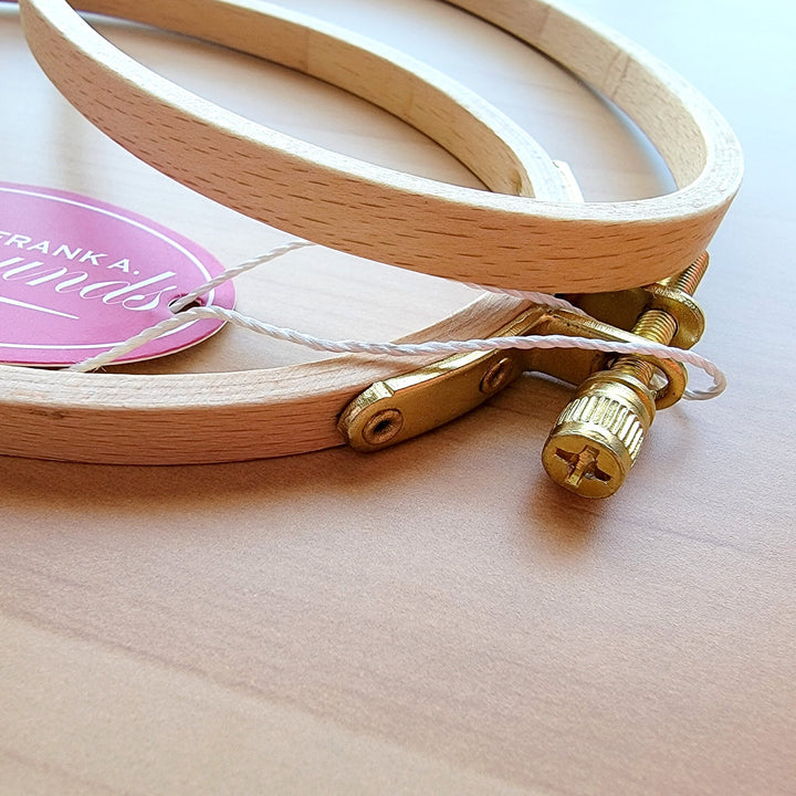 5 Inch Frank Edmunds Beech Wood Embroidery Hoop