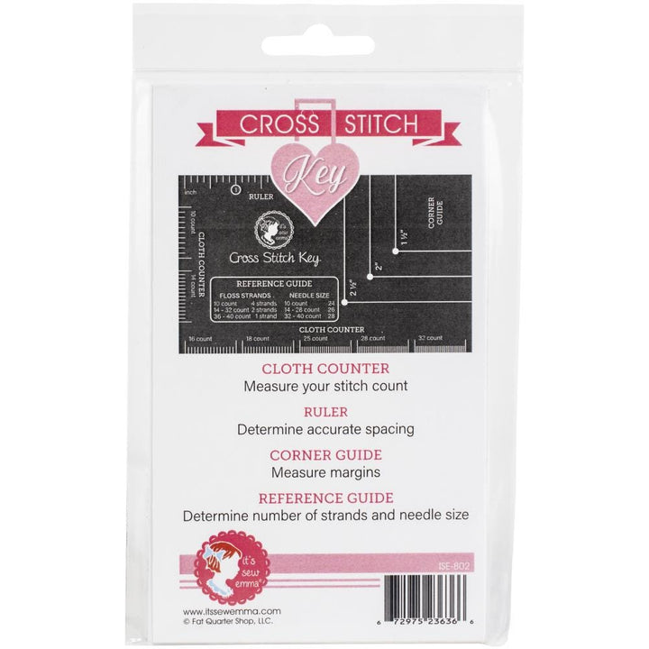 Cross Stitch Key by It&