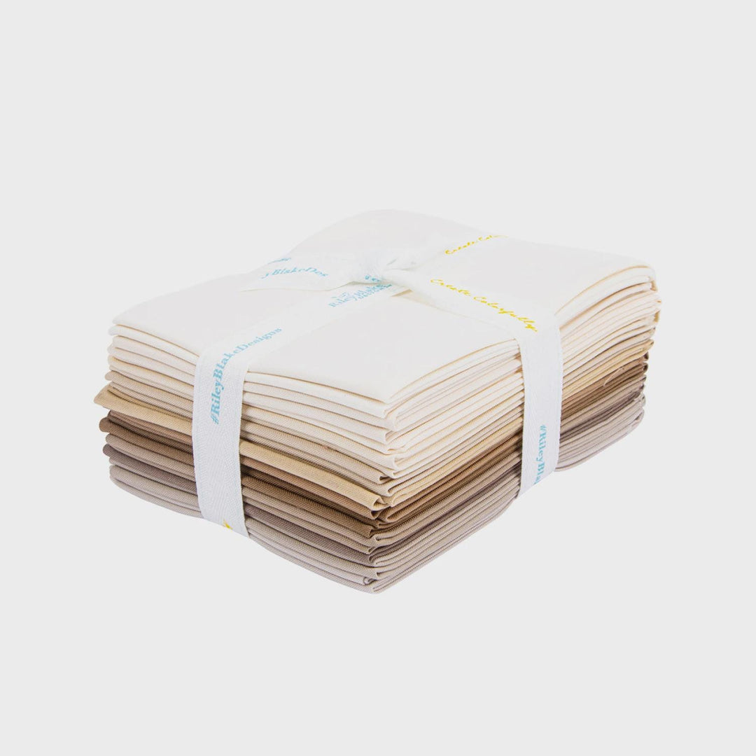 Confetti Cotton Neutral Fat Quarter Bundle, 12 Pcs.