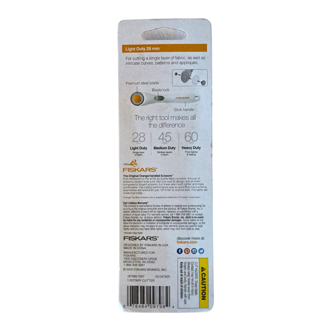 Fiskars Classic Stick Rotary Cutter 28mm