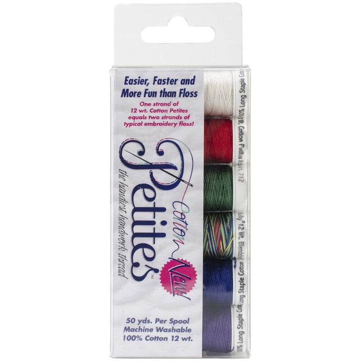 Winter Collection Sulky Sampler 12wt Cotton Petites 6 pack