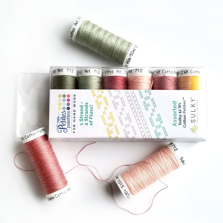 Rosewood Manor Porch Welcomes Collection Sulky Sampler 12wt Cotton Petites 6 pack
