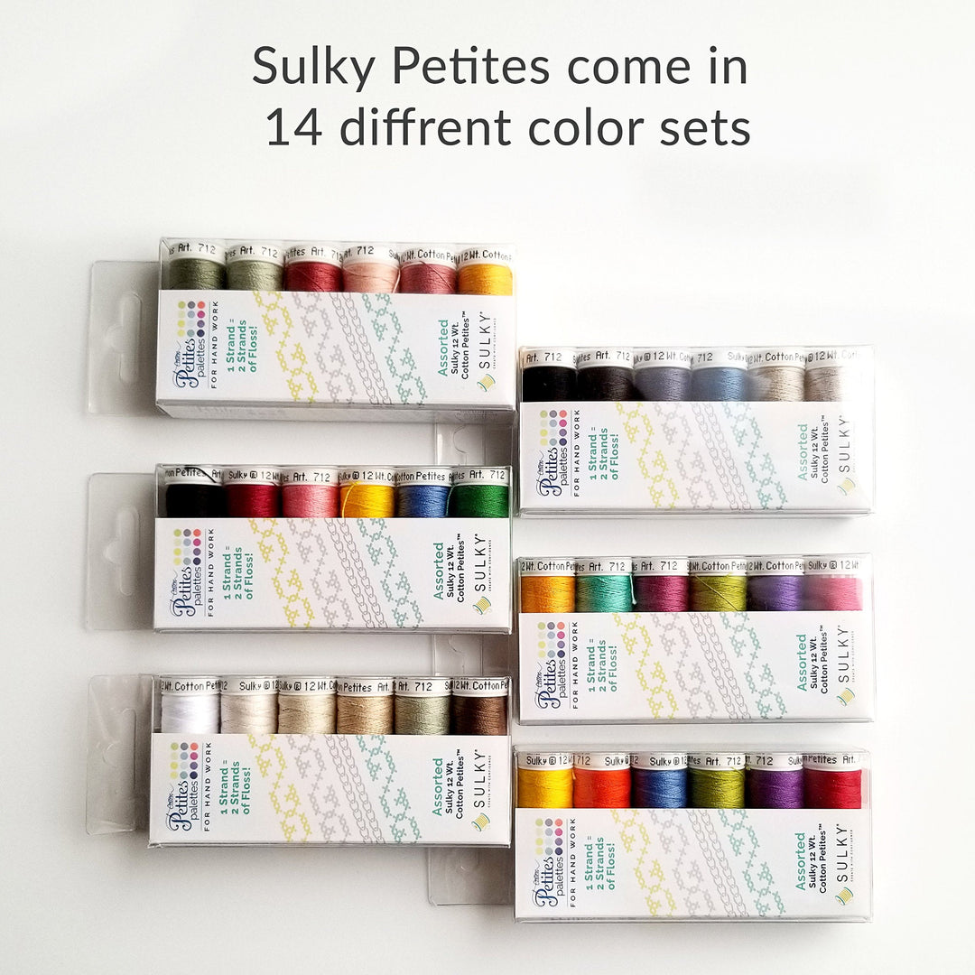 Winter Collection Sulky Sampler 12wt Cotton Petites 6 pack