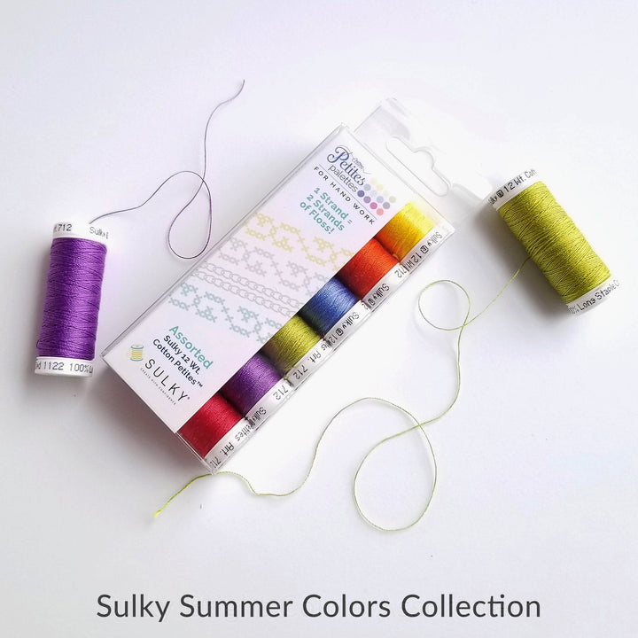Neutrals Collection Sulky Sampler 12wt Cotton Petites 6 pack